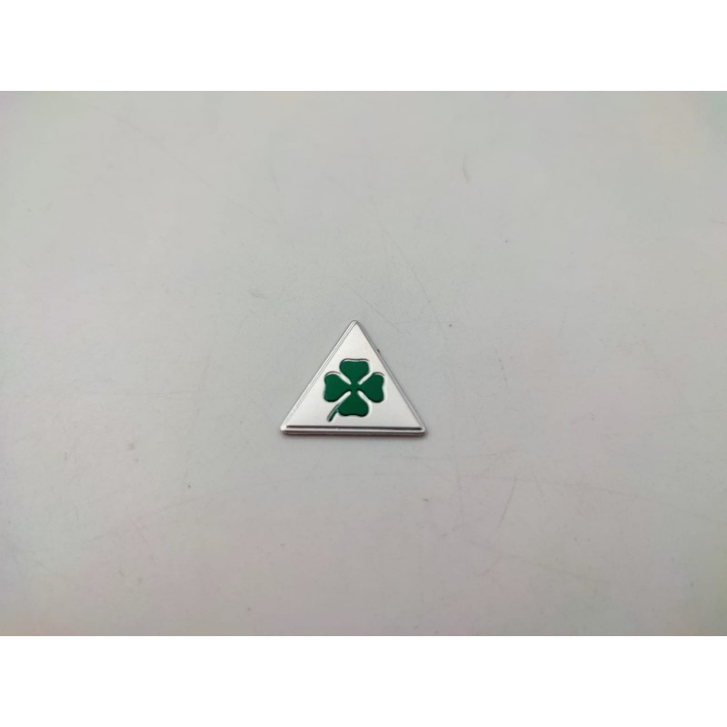 Emblema Trebol Alfa Romeo quadrifoglio tamaño pequeño