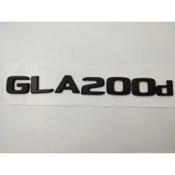 NUEVO EMBLEMA LETRAS MERCEDES BENZ CLASE GLA GLA200d NEGRAS