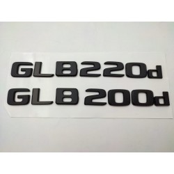 New emblema letras mercedes benz clase x glb220d negro