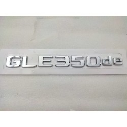 NUEVO EMBLEMA LETRAS MERCEDES BENZ CLASE GLE GLE350de CROMADAS