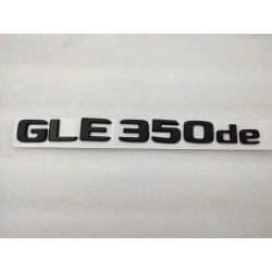 NUEVO EMBLEMA LETRAS MERCEDES BENZ CLASE GLE GLE350de NEGRAS