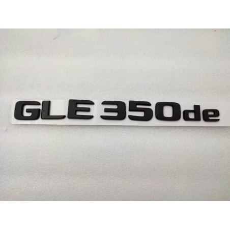 NUEVO EMBLEMA LETRAS MERCEDES BENZ CLASE GLE GLE350de NEGRAS