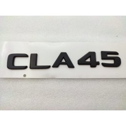New emblema letras mercedes benz clase cla cla45 amg negro