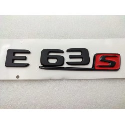 NUEVO EMBLEMA LETRAS MERCEDES BENZ CLASE E E63s NEGRAS