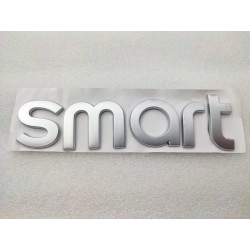 EmEmblema trasero smart platablema trasero smart plata