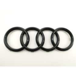 Aros Audi A4 2004-2006 delanteros 263*90mm negro brillo