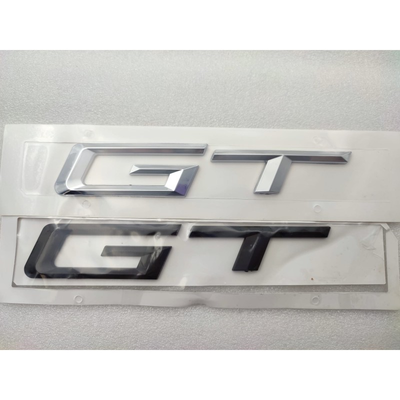 Emblema trasero bmw gt negro