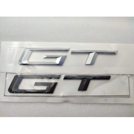 Emblema trasero bmw gt negro