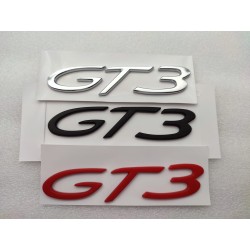 Letras Porsche GT3 Colores Negros