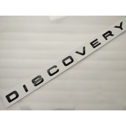 Emblema Delantero o Trasero Letras DISCOVERY Negras