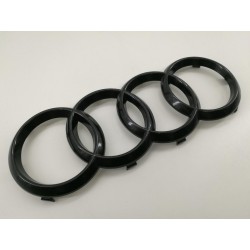 Aros Audi delanteros 249*86mm negro brillo