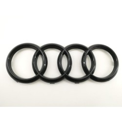 Aros Audi delanteros 277x97mm negro brillo