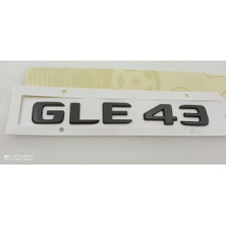 NEW EMBLEMA LETRAS MERCEDES BENZ GLE43 NEGRO