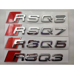 Emblema trasero audi rsq3