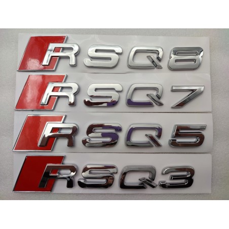 Emblema trasero audi rsq3