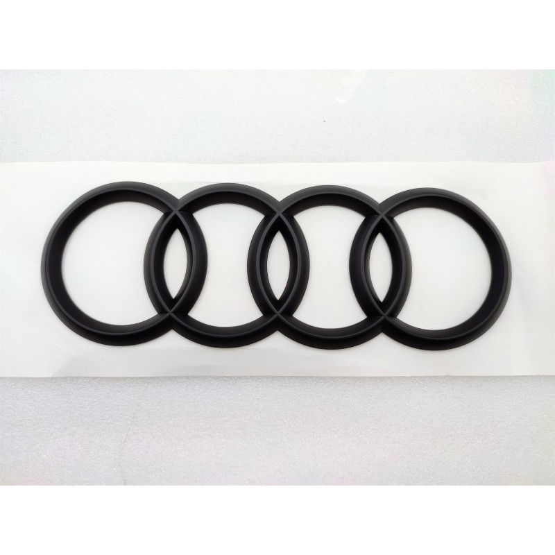 AROS AUDI TRASEROS 175*60mm NEGRO MATE