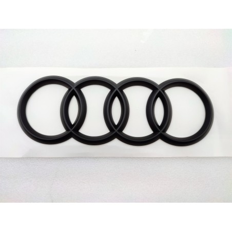 AROS AUDI TRASEROS 175*60mm NEGRO MATE