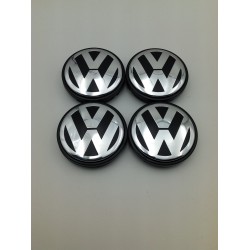 Centro de rueda Volkswagen negro 56mm 1J0601171