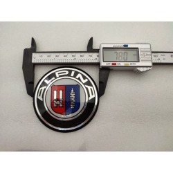 CHAPA ADHESIVA EMBLEMA CAPOT BMW ALPINA 78MM