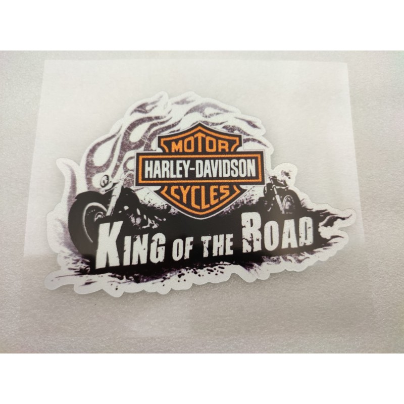 Vinilos harley davidson king of the road