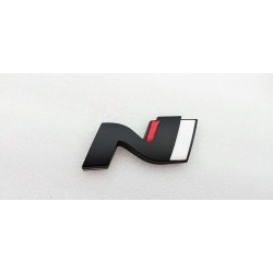 EMBLEMA TRASERO O LATERAL HYUNDAI N NEGRO