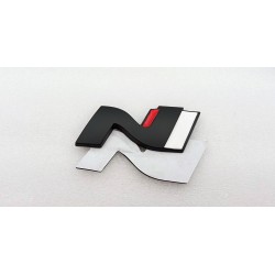 EMBLEMA TRASERO O LATERAL HYUNDAI N NEGRO