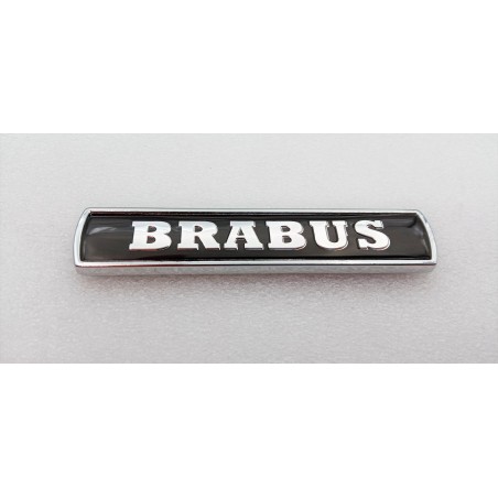 Emblema trasero o lateral Brabus negro