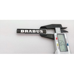 2 EMBLEMAS LATERALES BRABUS NEGRO