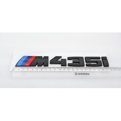 Emblema Trasero BMW M435i negro