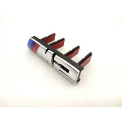 EMBLEMA PARRILLA BMW M2 PLATA MODELO NUEVO