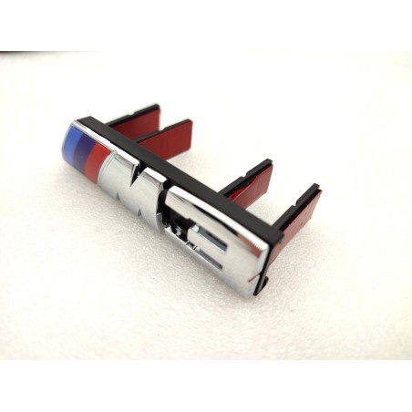 EMBLEMA PARRILLA BMW M3 PLATA MODELO NUEVO