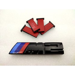 Emblema parrilla BMW M2 negro modelo nuevo