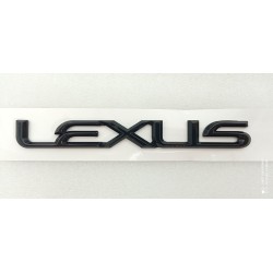 Emblema trasero LEXUS Negro