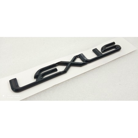 Emblema trasero LEXUS Negro