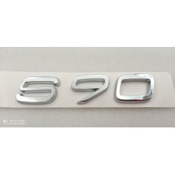 Emblema trasero volvo s90 plata