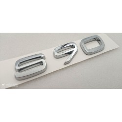 Emblema trasero volvo s90 plata