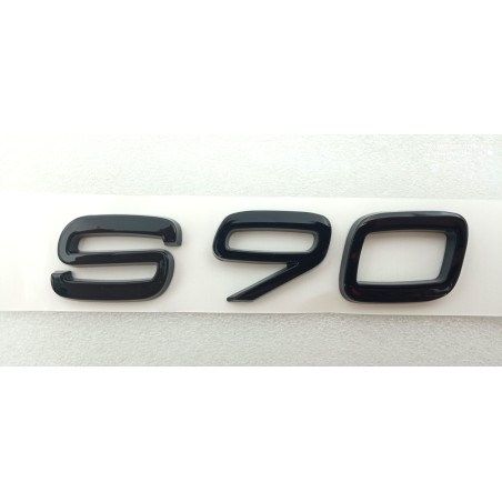 Emblema Trasero Volvo S90 Negro