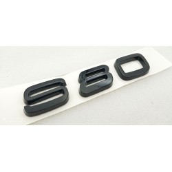 Emblema trasero volvo s80 negro